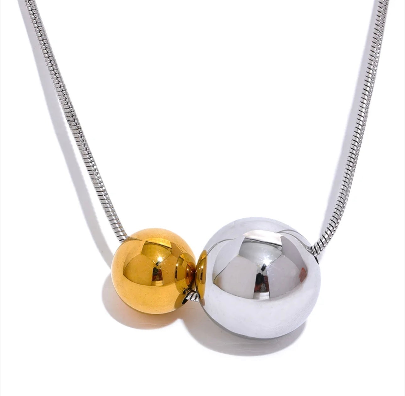 Double Bubble Necklace