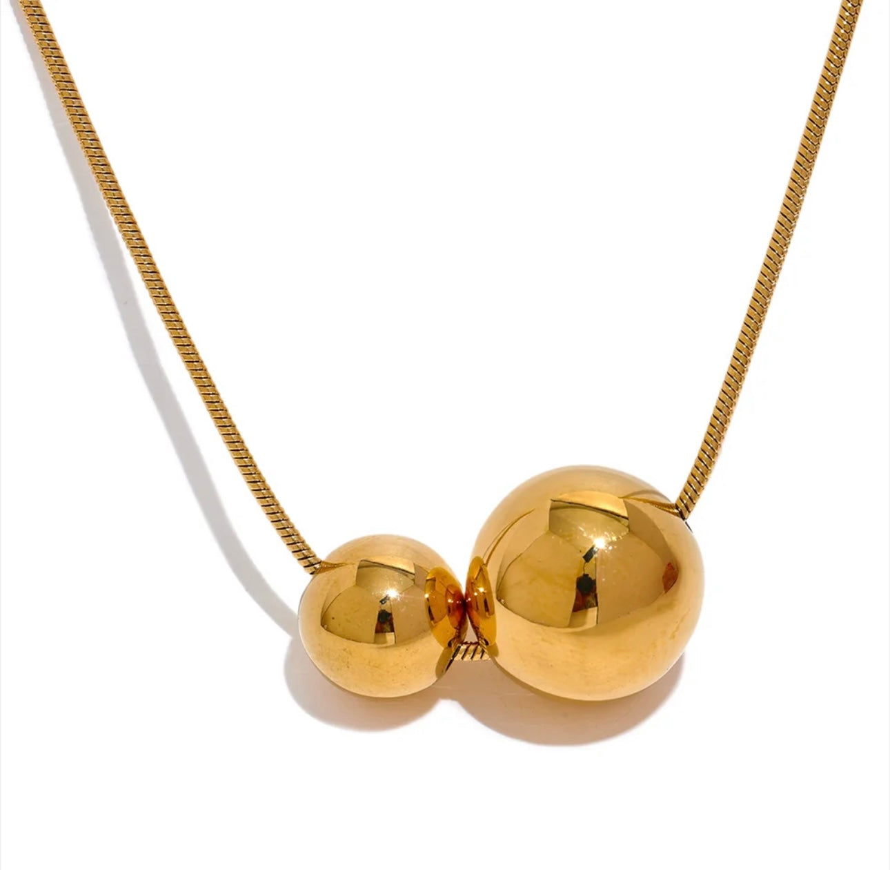 Double Bubble Necklace