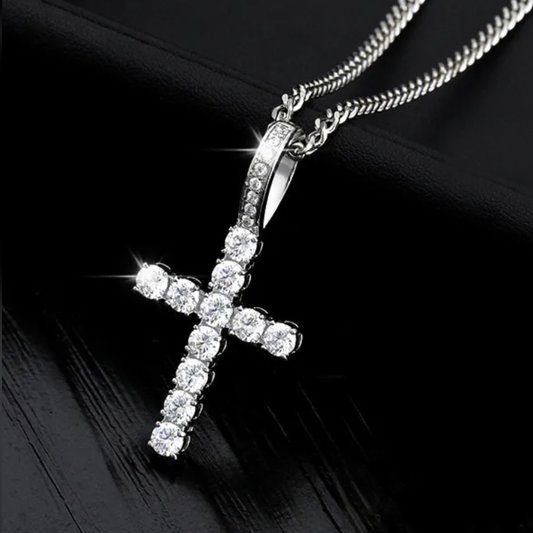 Silver Cross Necklace