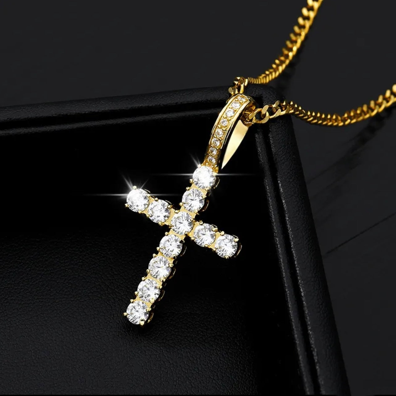 Gold Cross Necklace