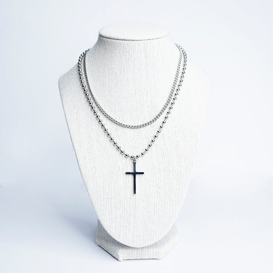 Double Layered Cross Chain