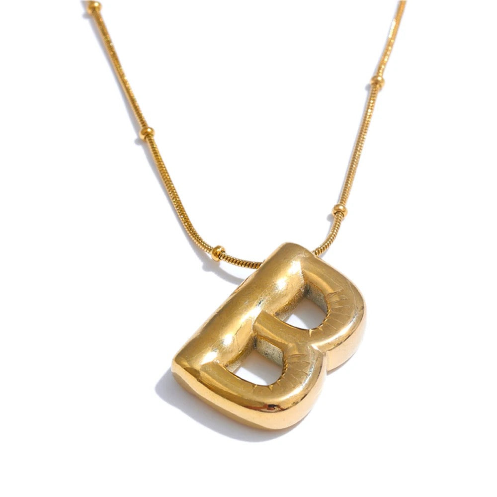 Gold Letter Necklace