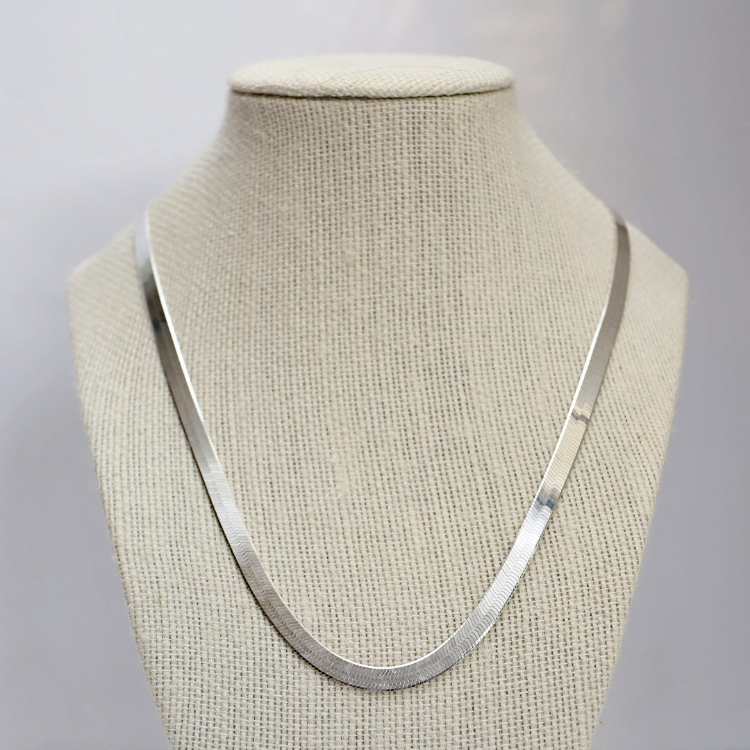 Medium Silver Snake Chain