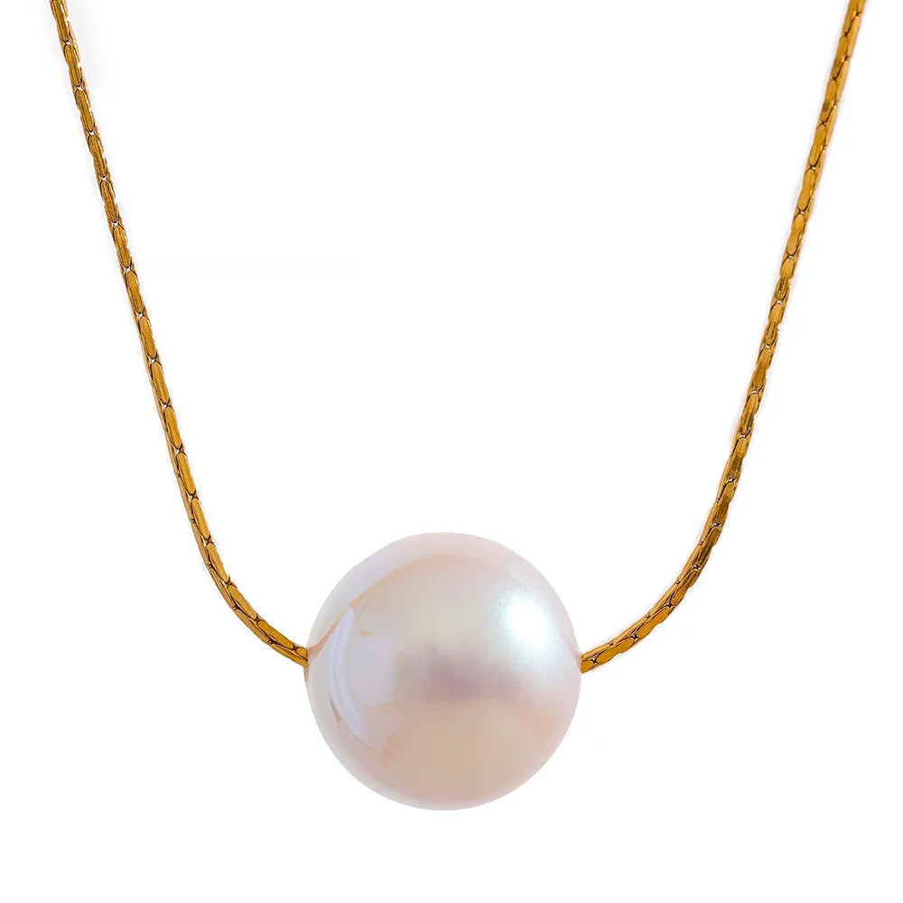 Single Pearl Necklace