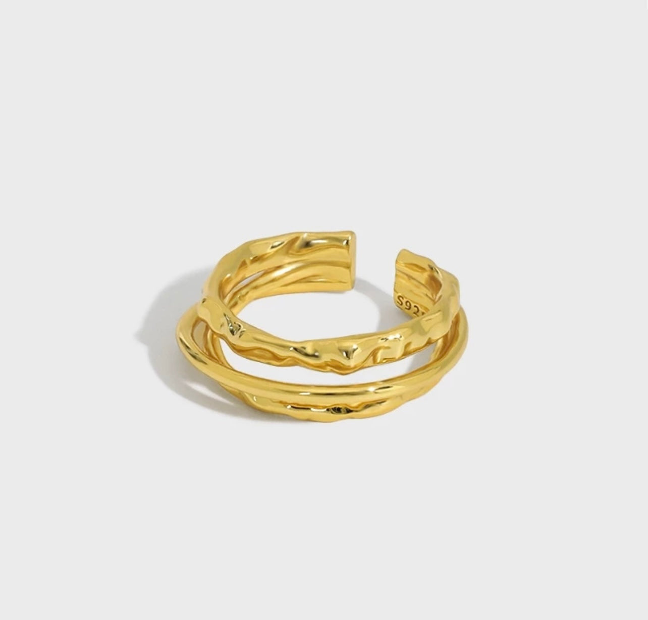 Triple Irregular Ring