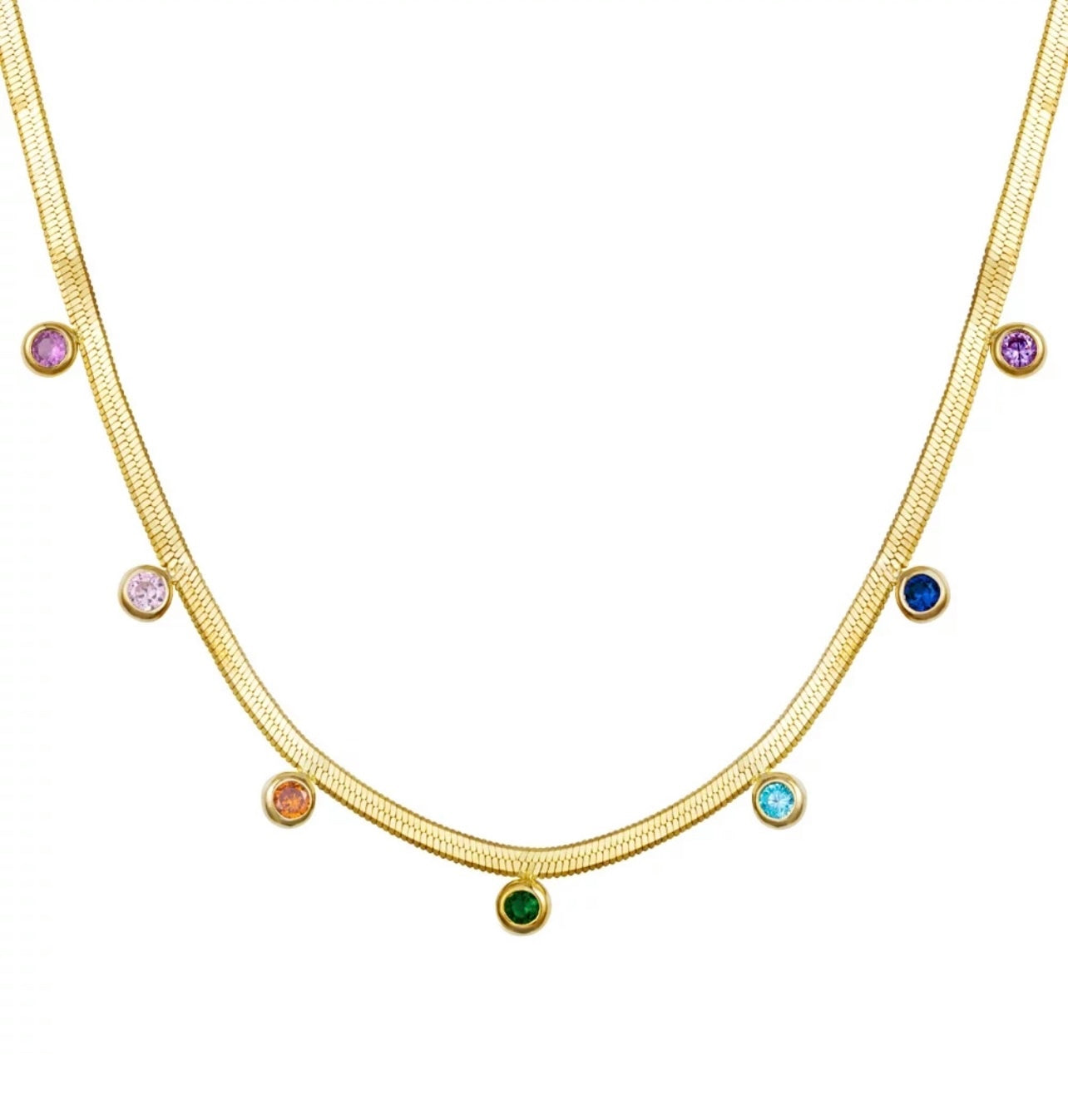 Flat Rainbow Chain